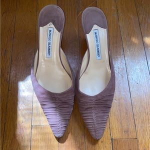 Manolo blahnik mules